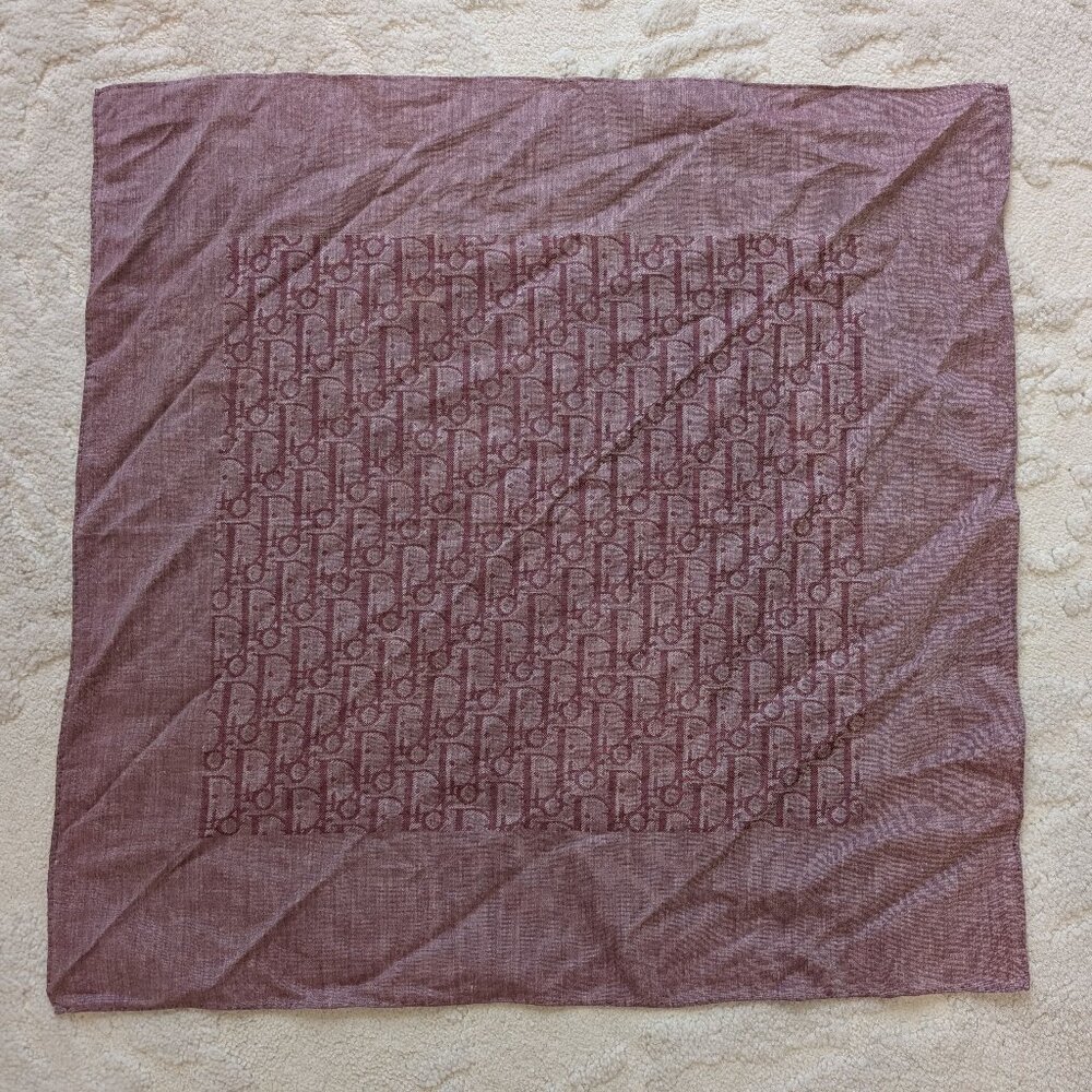 Vintage Christian Dior Monsieur bandana, handkerchief, neckerchief, scarf